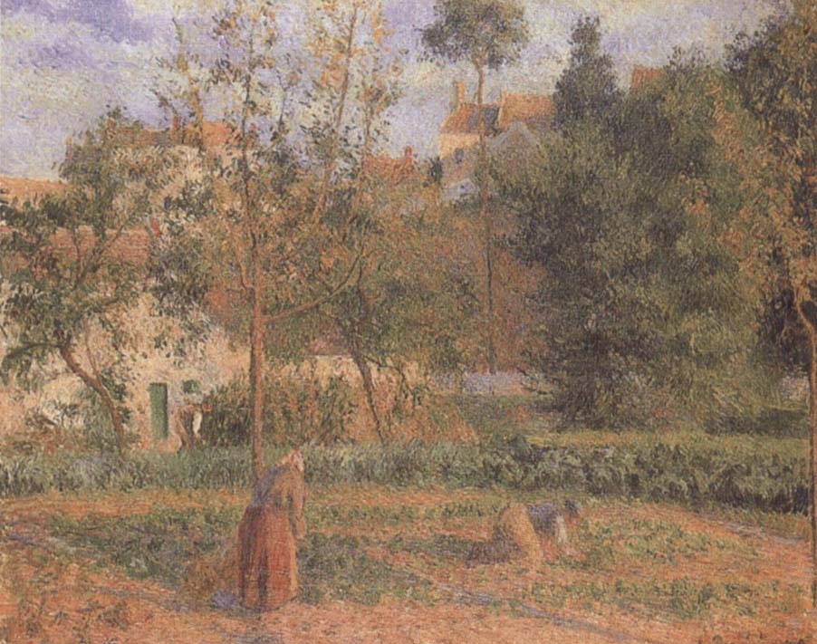 Camille Pissarro Vegetable Garden at the Hermitage near Pontoise